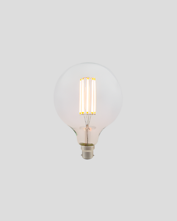 Dimmable B22 LED | G125 | 8W | 2200K