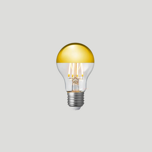 Dimmable E27 LED Gold Cap | A60 | 9W | 2700K | SALE