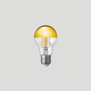Dimmable E27 LED Gold Cap | A80 | 6W | 2200K | SALE