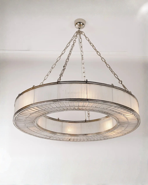 Hamptons Glass Ring Pendant Light