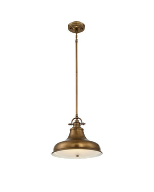 Hamptons Metal Pendant Light Large Bronze
