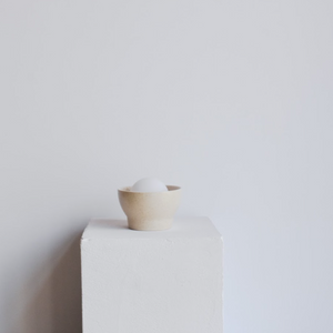 Handmade Ceramic Bowl Wall Sconce