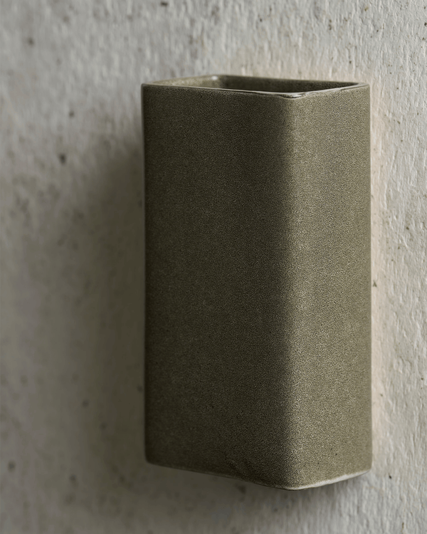 Handmade Rectangular Ceramic Wall Light | SALE