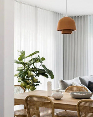 Handmade Ceramic Dome Pendant | Okina