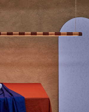 Handmade Stripy Linear Pendant | Kich 