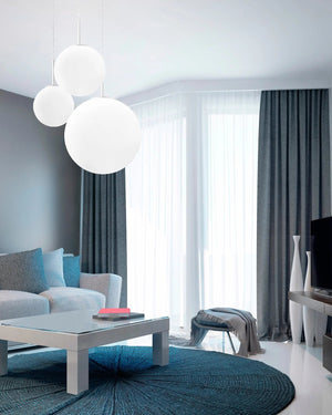 Hanging Opal Glass Globe Light