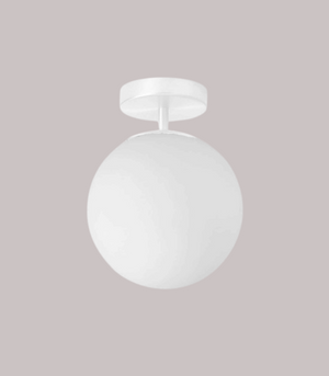 Mouth Blown Orb Ceiling Light