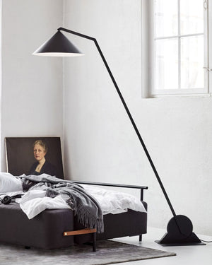 Industrial Adjustable Gear Floor Lamp | Lighting Collective