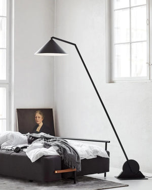 Industrial Adjustable Gear Floor Lamp