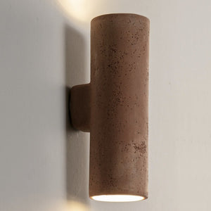 Exterior Tuscan Clay Up & Down Wall Light | Lighting Collective