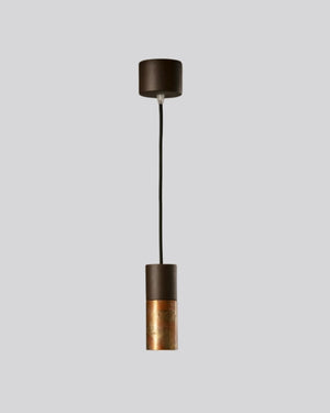 Italian Ceramic and Metal Pendant Light