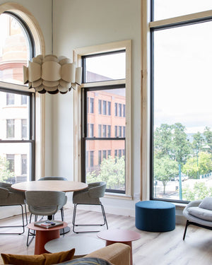 Layered Timber Pendant Light