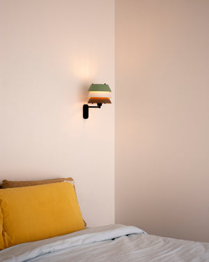Three Tier Wall Light in a bedroom | Lighting Collective Project 