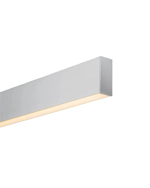 Linear Pendant High Side Silver