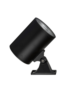 Matte Black Cylindrical Spike Light