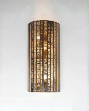Mid-Century Modern Brass Wall Light