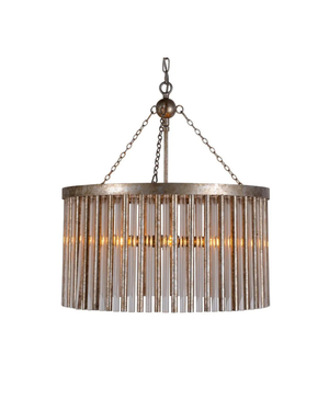 Mid-Century Modern Circular Chandelier