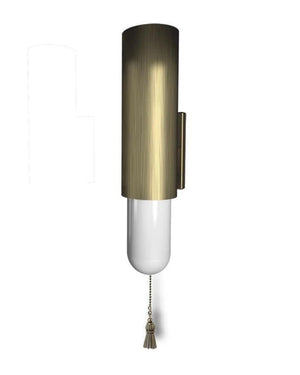 Mid Century Brass Wall Light