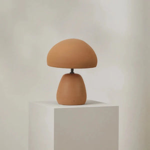 Minimalist Clay Dome Table Lamp