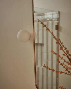 Minimalist Sphere Wall Light