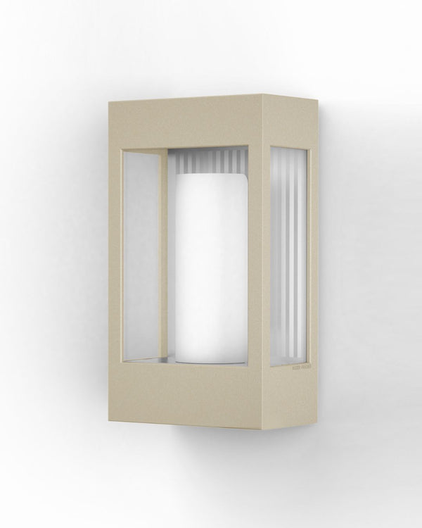 Limestone / Clear Glass