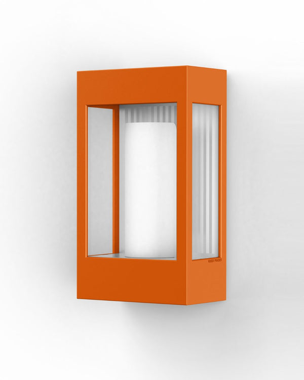 Pure Orange / Clear Glass