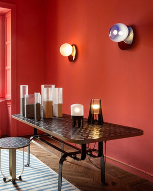 Mouth-Blown Crystal Ball Wall Light | Umbra