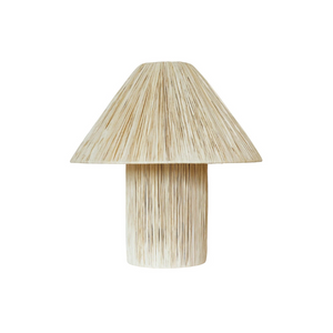 Natural Raffia Table Lamp | Lighting Collective