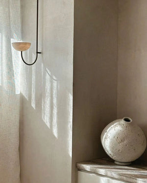 Onyx Stone Suspended Wall Light | Aurelia
