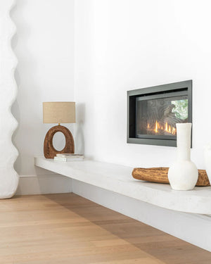 Organic Timber Table Lamp