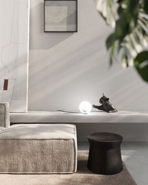 Playful Ceramic Cat Table Lamp-Lighting Collective