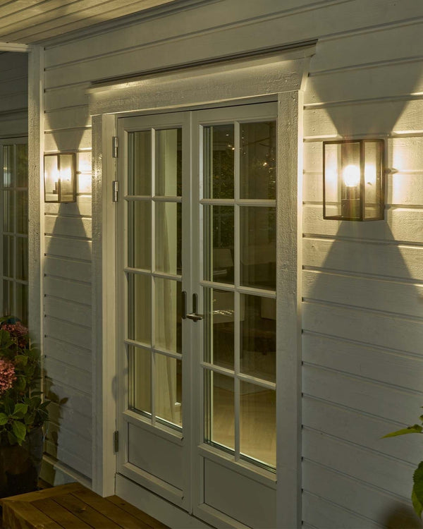 Rectangular Outdoor Wall Light