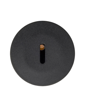 Round Aluminium Recessed Step Light | TRIColour