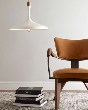 Urban Wood Crown Pendant Light