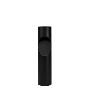Simple Black Bollard With Cutout | Assorted Size | TRIColour