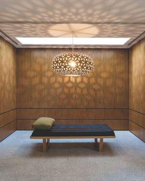 Snowflake Bamboo Pendant Light