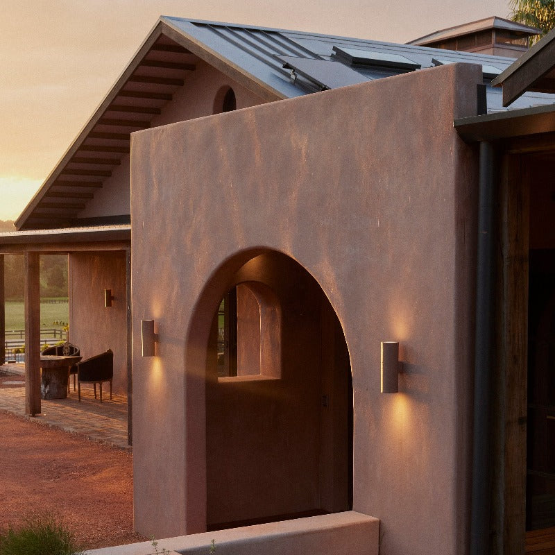 Exterior Tuscan Clay Up & Down Wall Light – Lighting Collective