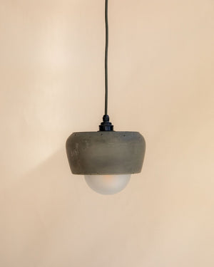 Tapered Concrete Pendant Light