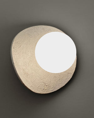 Textured Ceramic Wall Light Petal