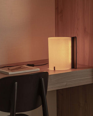 Timber and Papyrus Table Lamp