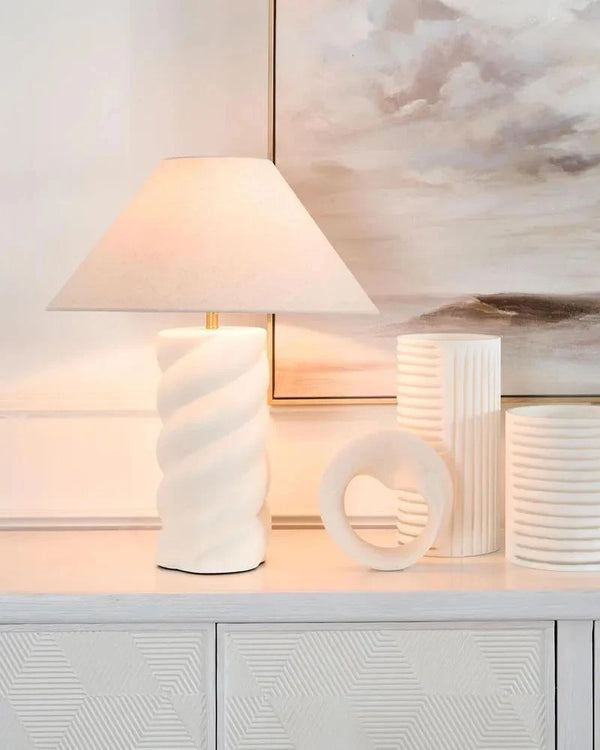 Twisted Table Lamp
