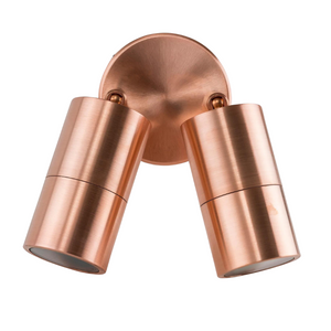 Adjustable Double Cylindrical Spot Light | Copper | TRIColour