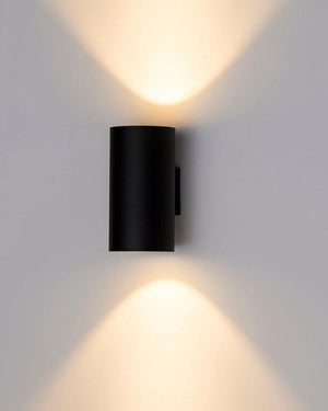 Up & Down Exterior Pillar Wall Light | TRIColour