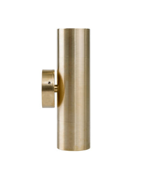 Up & Down Pillar Light | Brass | TRIColour