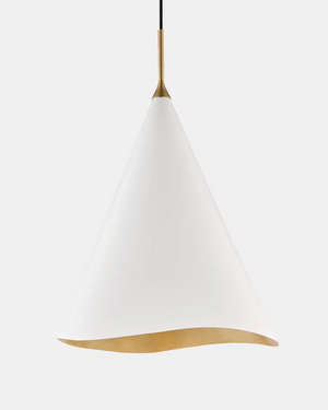 Wavy Conical Pendant