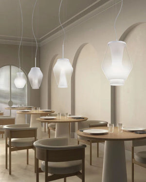 Adjustable Silhouette Glass Pendant - Lighting Collective