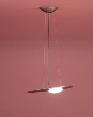 Aluminium Disc Suspended Pendant - Lighting Collective