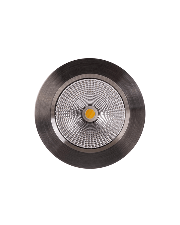 Aluminium Fixed Flush LED Downlight | Stainless Steel | 5 Colour LED
