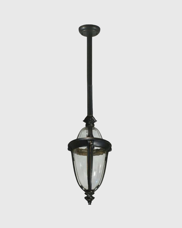 Antique Bronze Rod Exterior Pendant Traditional Style
