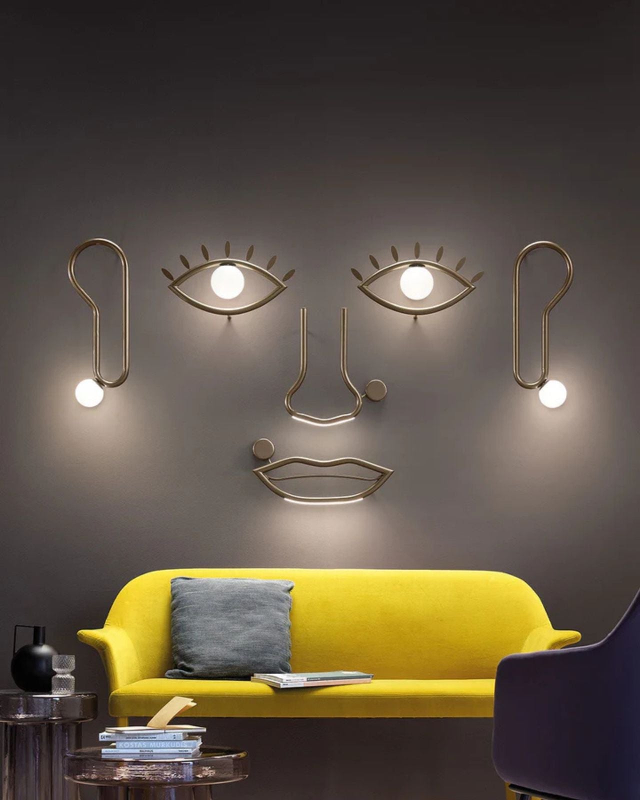 Art Series Full Face Wall Light | Visio | Lighting Collective
